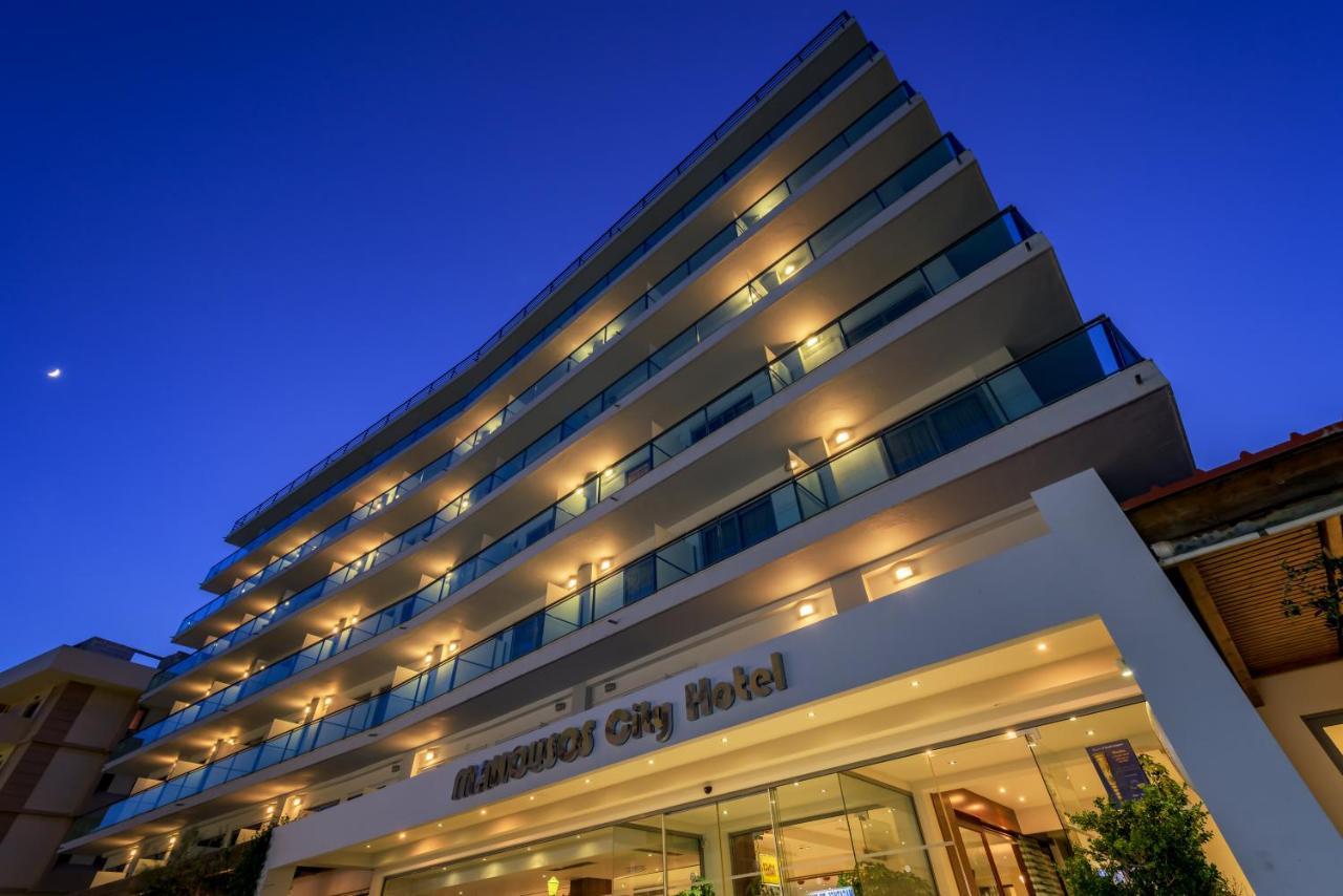 Manousos City Hotel Rhodes City Bagian luar foto