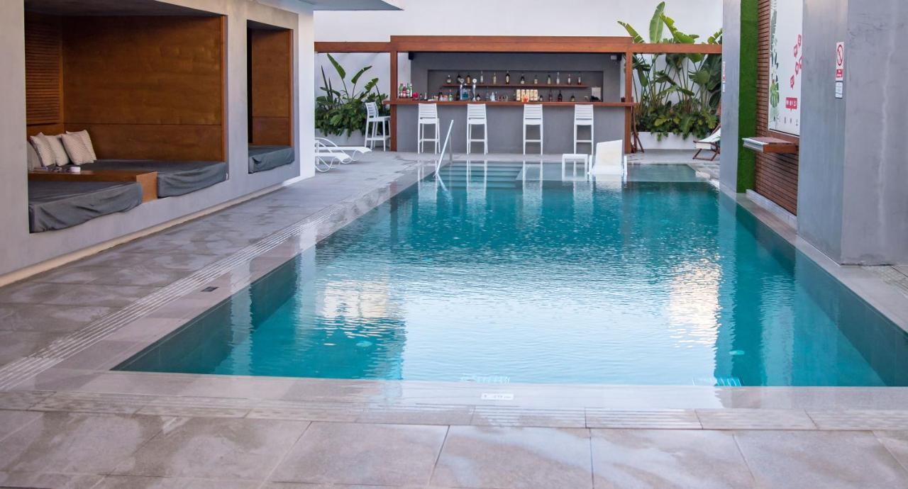 Manousos City Hotel Rhodes City Bagian luar foto