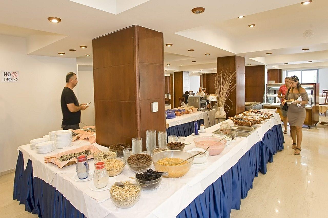 Manousos City Hotel Rhodes City Bagian luar foto