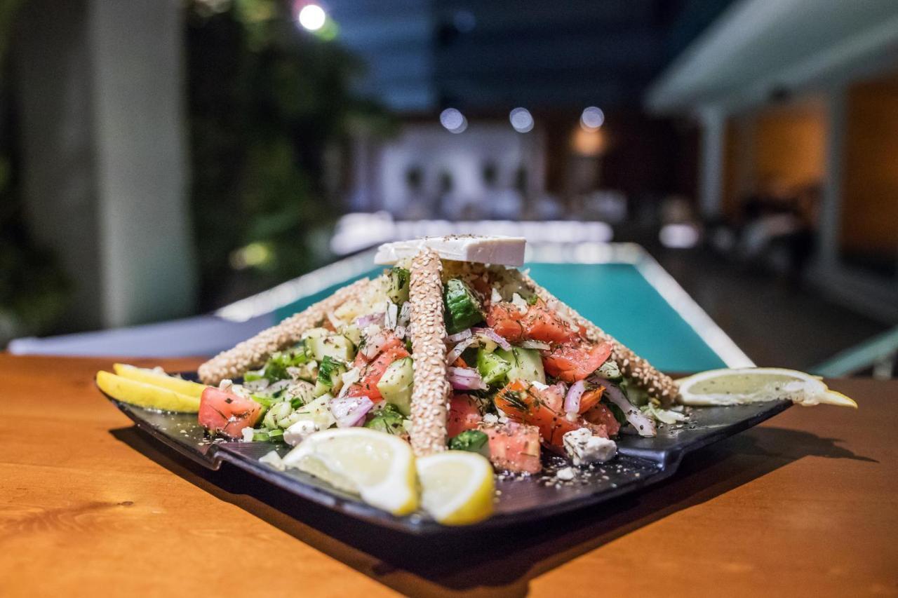 Manousos City Hotel Rhodes City Bagian luar foto