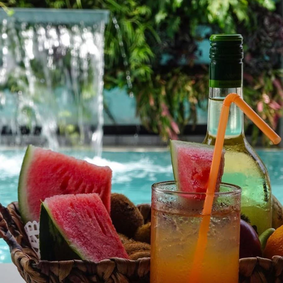 Manousos City Hotel Rhodes City Bagian luar foto